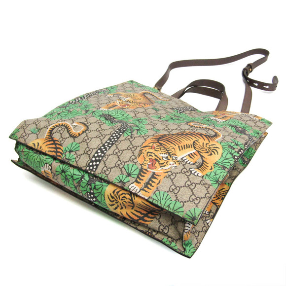 GUCCI Brown Leather Shoulder Bag - Picture 2 of 16